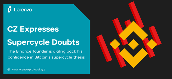 CZ Expresses Supercycle Doubts Amid Binance FUD
